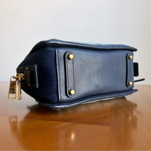 Coach Dreamer 21 Denim Mini Satchel/Crossbody Purse B2547 - Picture 12 of 17